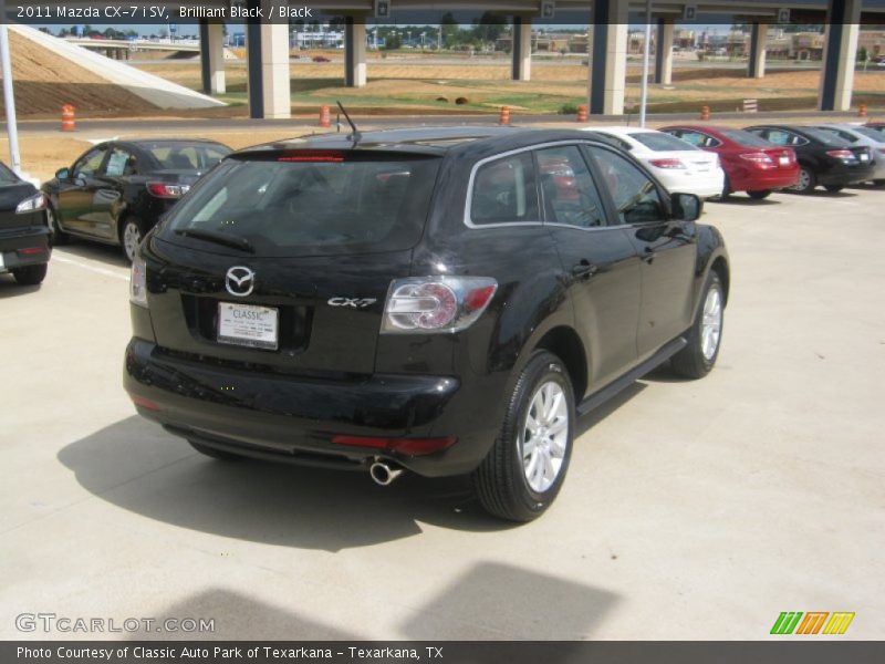 Brilliant Black / Black 2011 Mazda CX-7 i SV