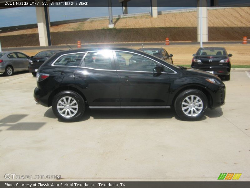 Brilliant Black / Black 2011 Mazda CX-7 i SV
