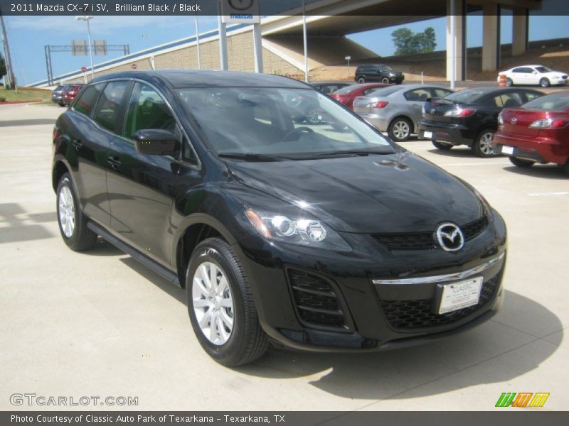 Brilliant Black / Black 2011 Mazda CX-7 i SV