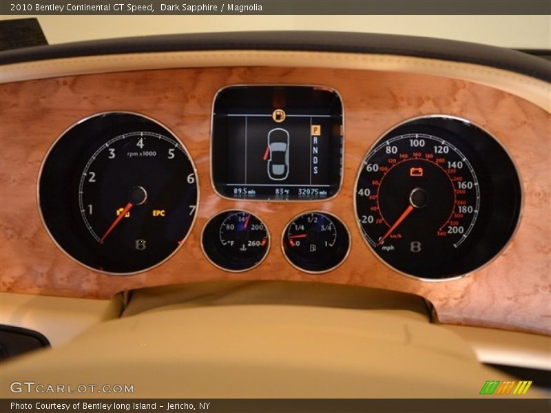  2010 Continental GT Speed Speed Gauges