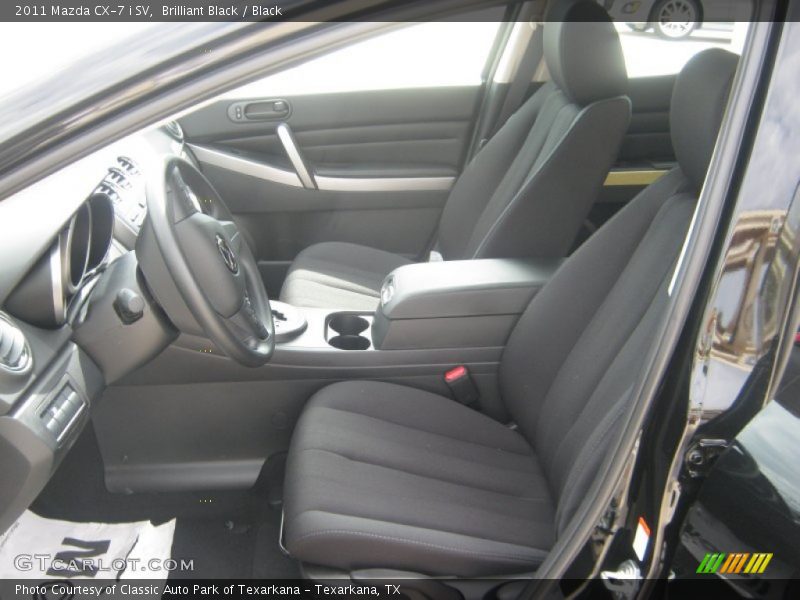 Brilliant Black / Black 2011 Mazda CX-7 i SV