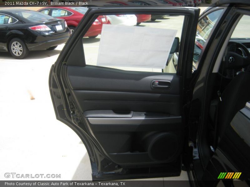 Brilliant Black / Black 2011 Mazda CX-7 i SV