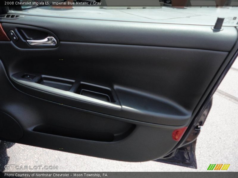 Imperial Blue Metallic / Gray 2008 Chevrolet Impala LS
