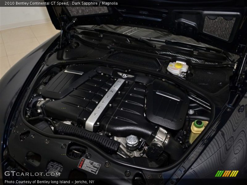  2010 Continental GT Speed Engine - 6.0 Liter Twin-Turbocharged DOHC 48-Valve VVT W12