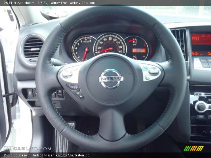 Winter Frost White / Charcoal 2011 Nissan Maxima 3.5 SV