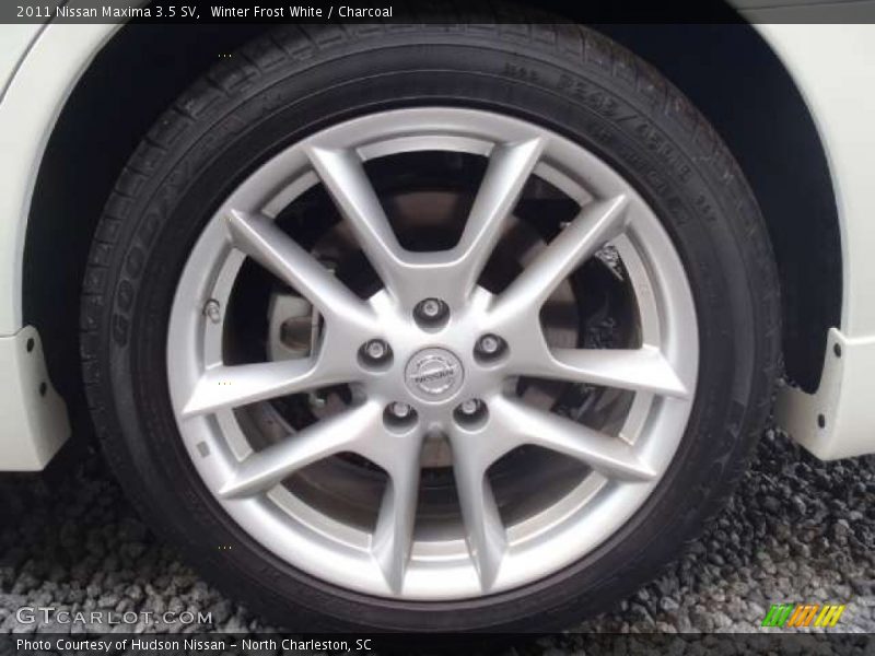 Winter Frost White / Charcoal 2011 Nissan Maxima 3.5 SV