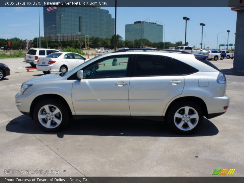Millenium Silver Metallic / Light Gray 2005 Lexus RX 330