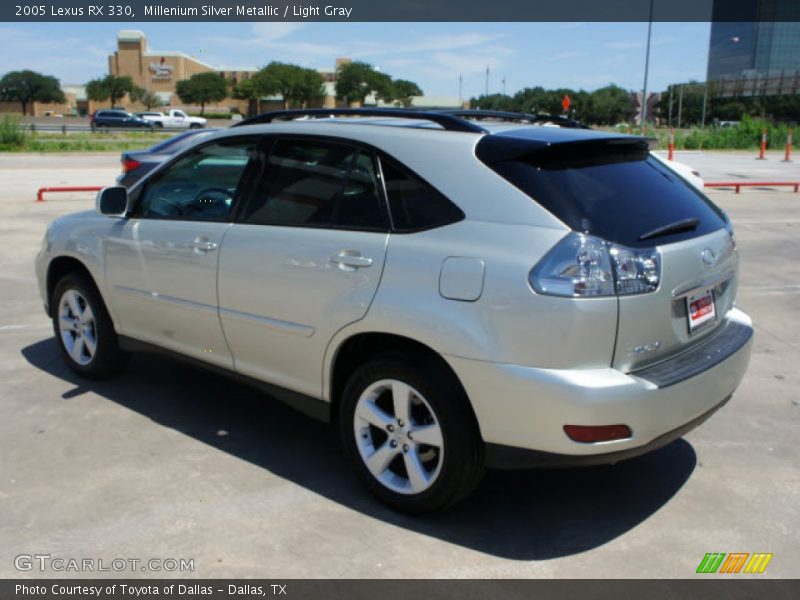 Millenium Silver Metallic / Light Gray 2005 Lexus RX 330