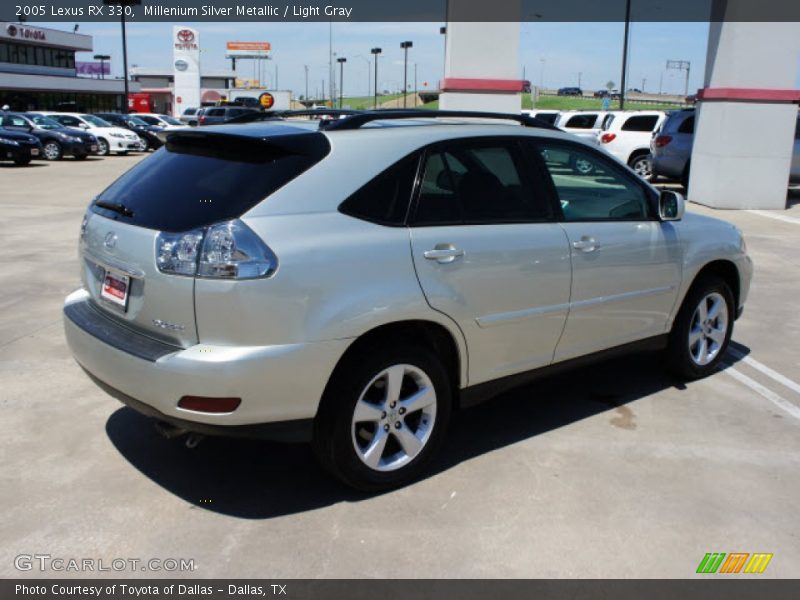 Millenium Silver Metallic / Light Gray 2005 Lexus RX 330