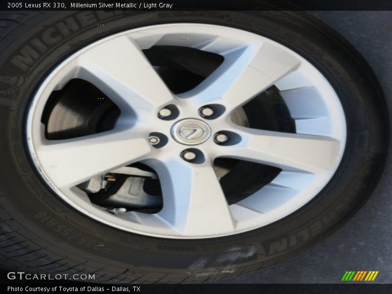Millenium Silver Metallic / Light Gray 2005 Lexus RX 330