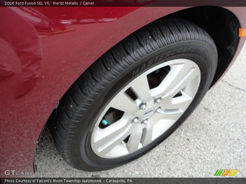Merlot Metallic / Camel 2006 Ford Fusion SEL V6
