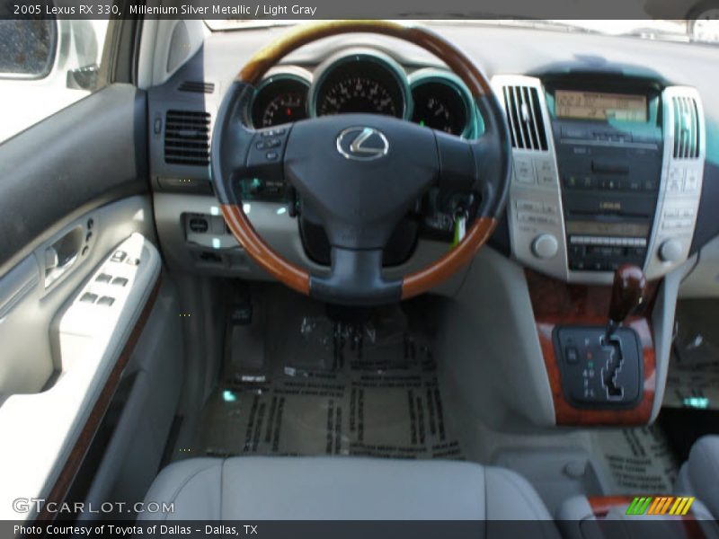 Millenium Silver Metallic / Light Gray 2005 Lexus RX 330