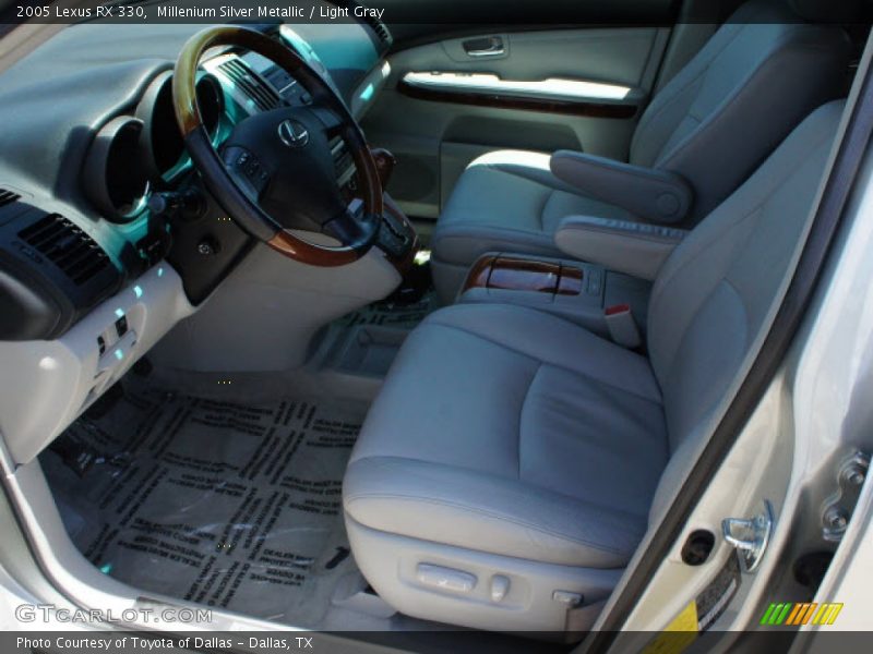 Millenium Silver Metallic / Light Gray 2005 Lexus RX 330