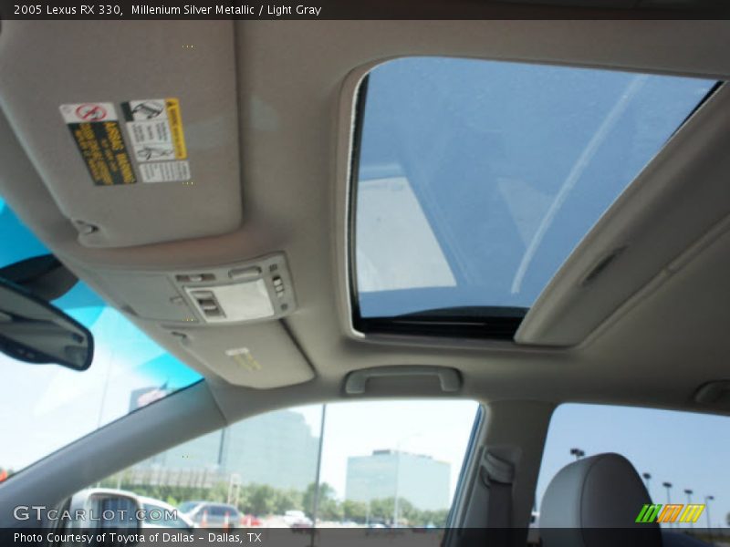 Millenium Silver Metallic / Light Gray 2005 Lexus RX 330