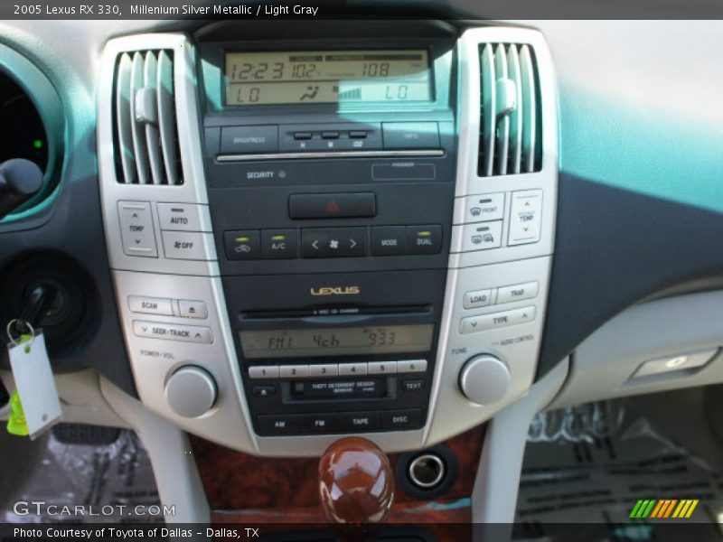 Millenium Silver Metallic / Light Gray 2005 Lexus RX 330
