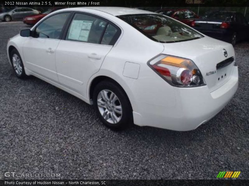 Winter Frost White / Frost 2012 Nissan Altima 2.5 S