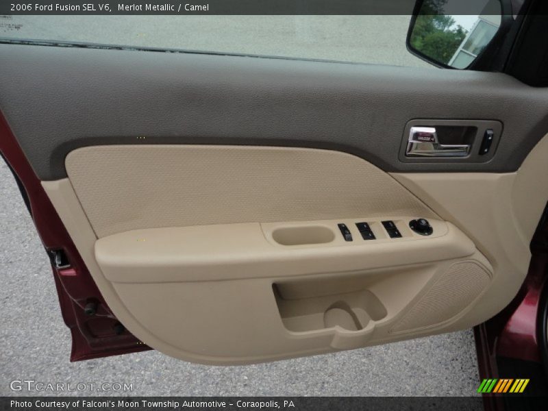 Merlot Metallic / Camel 2006 Ford Fusion SEL V6