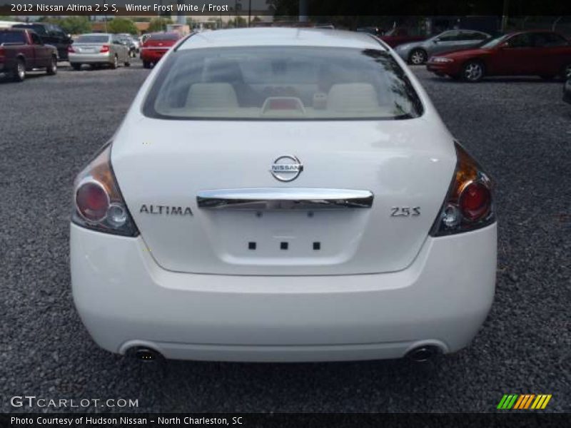 Winter Frost White / Frost 2012 Nissan Altima 2.5 S