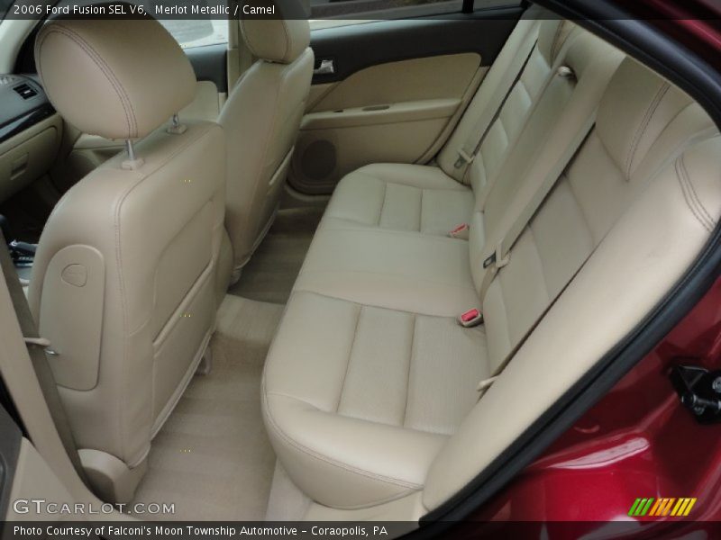 Merlot Metallic / Camel 2006 Ford Fusion SEL V6