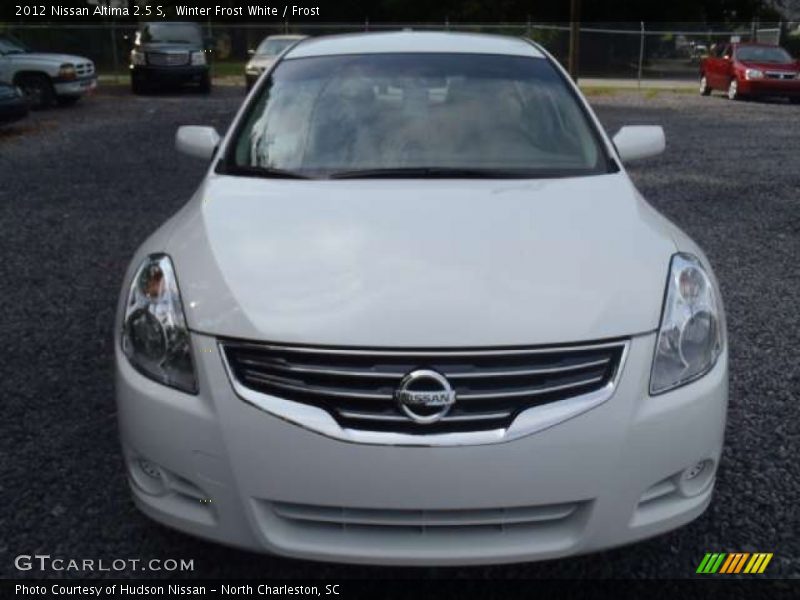 Winter Frost White / Frost 2012 Nissan Altima 2.5 S