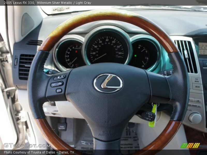 Millenium Silver Metallic / Light Gray 2005 Lexus RX 330