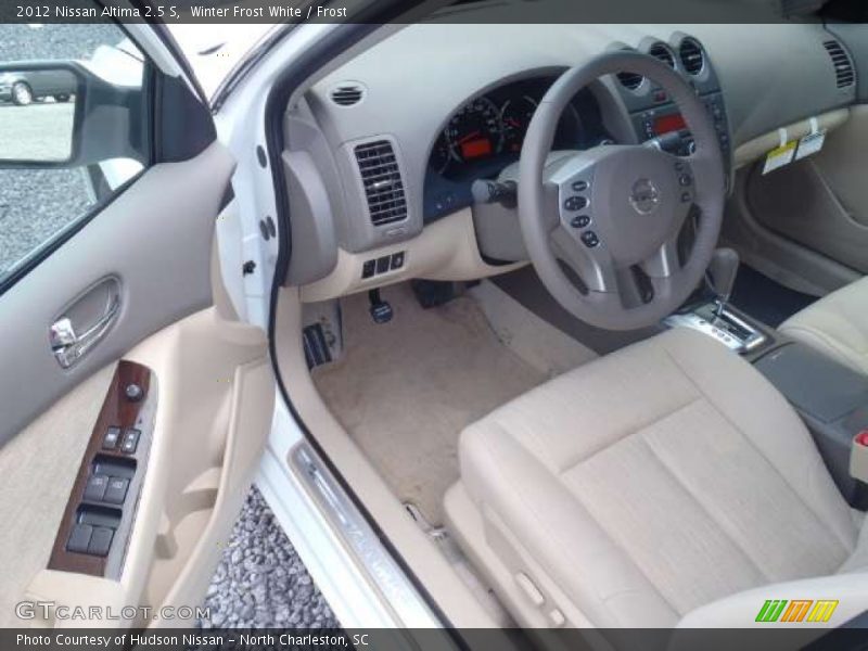 Winter Frost White / Frost 2012 Nissan Altima 2.5 S