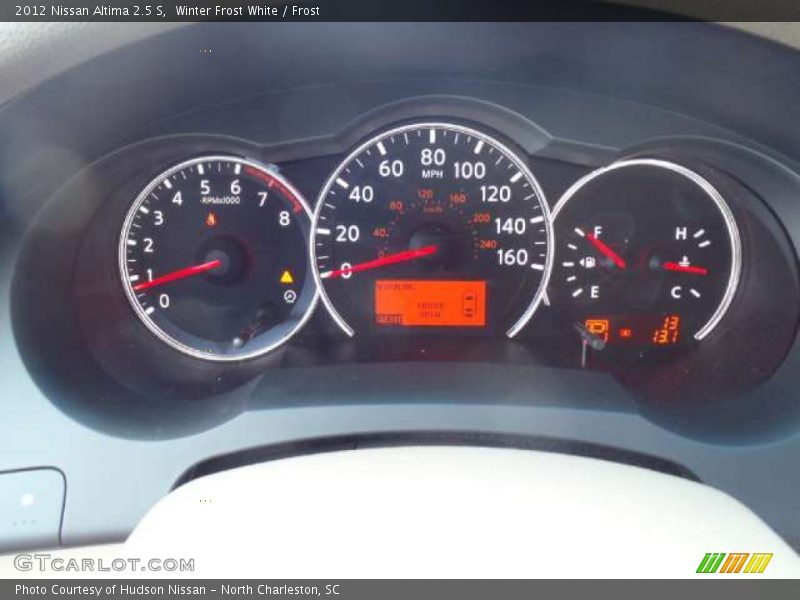 Winter Frost White / Frost 2012 Nissan Altima 2.5 S