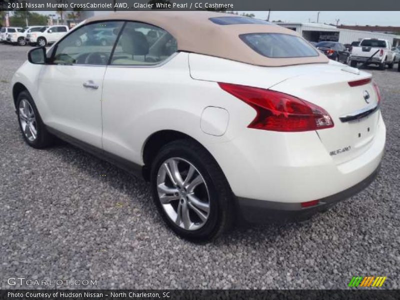 Glacier White Pearl / CC Cashmere 2011 Nissan Murano CrossCabriolet AWD