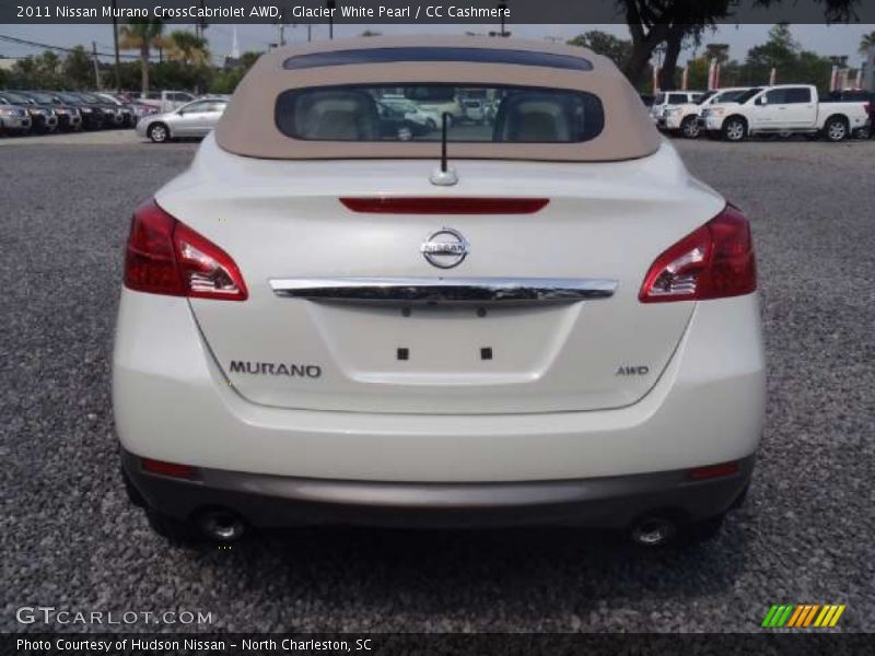 Glacier White Pearl / CC Cashmere 2011 Nissan Murano CrossCabriolet AWD