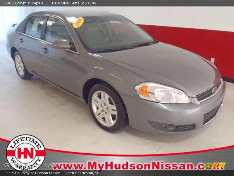Dark Silver Metallic / Gray 2008 Chevrolet Impala LT