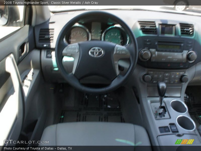 Classic Silver Metallic / Ash Gray 2008 Toyota Highlander Sport