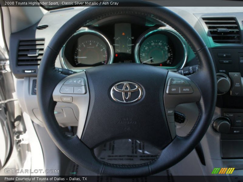 Classic Silver Metallic / Ash Gray 2008 Toyota Highlander Sport