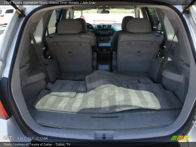Classic Silver Metallic / Ash Gray 2008 Toyota Highlander Sport
