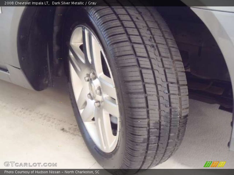 Dark Silver Metallic / Gray 2008 Chevrolet Impala LT