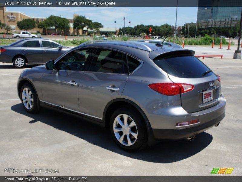 Platinum Graphite Gray / Graphite 2008 Infiniti EX 35 Journey