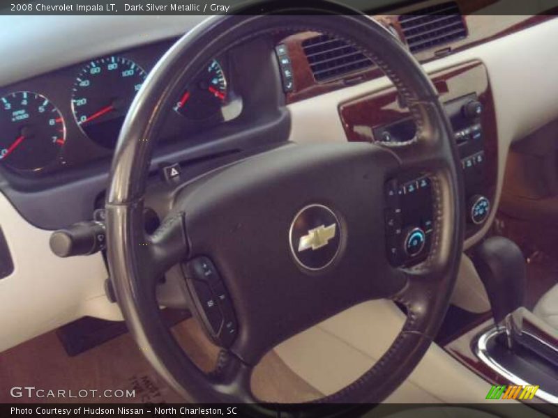 Dark Silver Metallic / Gray 2008 Chevrolet Impala LT