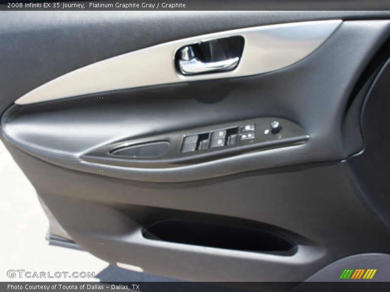 Platinum Graphite Gray / Graphite 2008 Infiniti EX 35 Journey