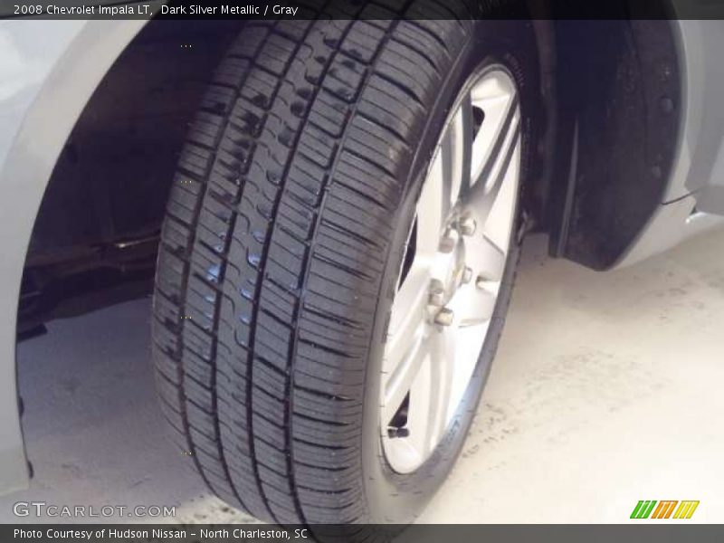 Dark Silver Metallic / Gray 2008 Chevrolet Impala LT