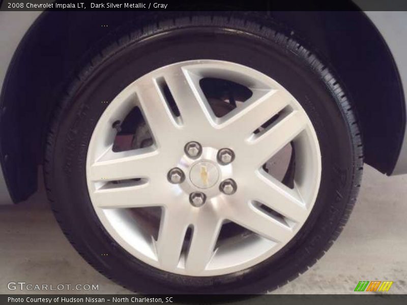 Dark Silver Metallic / Gray 2008 Chevrolet Impala LT