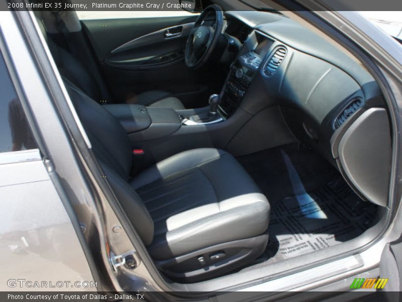 Platinum Graphite Gray / Graphite 2008 Infiniti EX 35 Journey