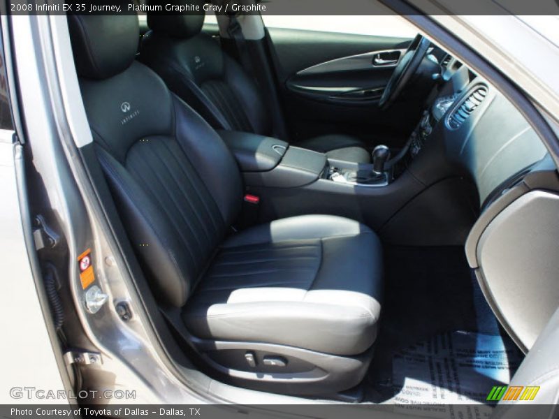 Platinum Graphite Gray / Graphite 2008 Infiniti EX 35 Journey
