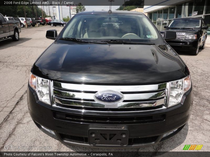 Black / Camel 2008 Ford Edge Limited AWD