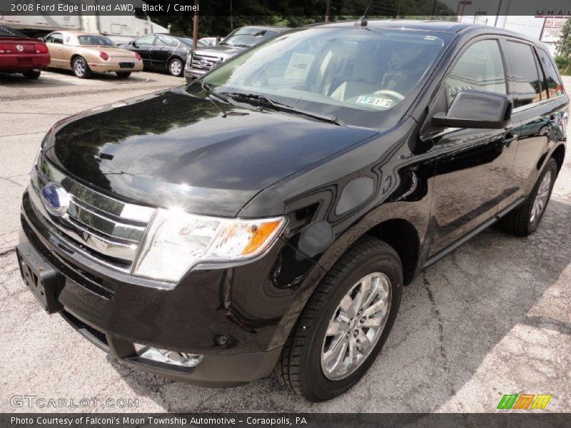 Black / Camel 2008 Ford Edge Limited AWD