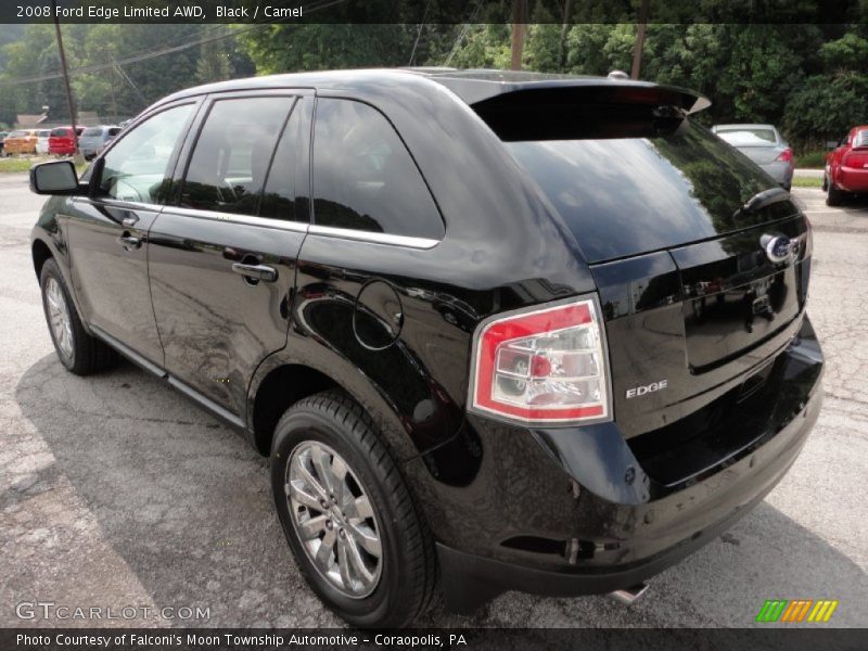 Black / Camel 2008 Ford Edge Limited AWD