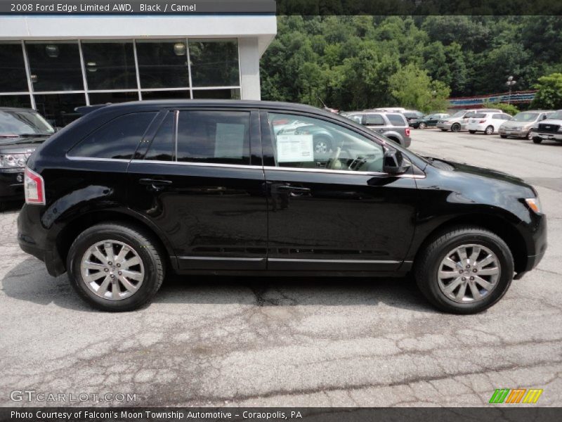 Black / Camel 2008 Ford Edge Limited AWD