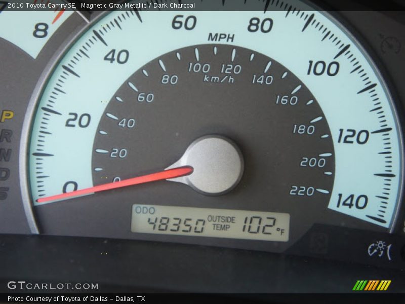 Magnetic Gray Metallic / Dark Charcoal 2010 Toyota Camry SE