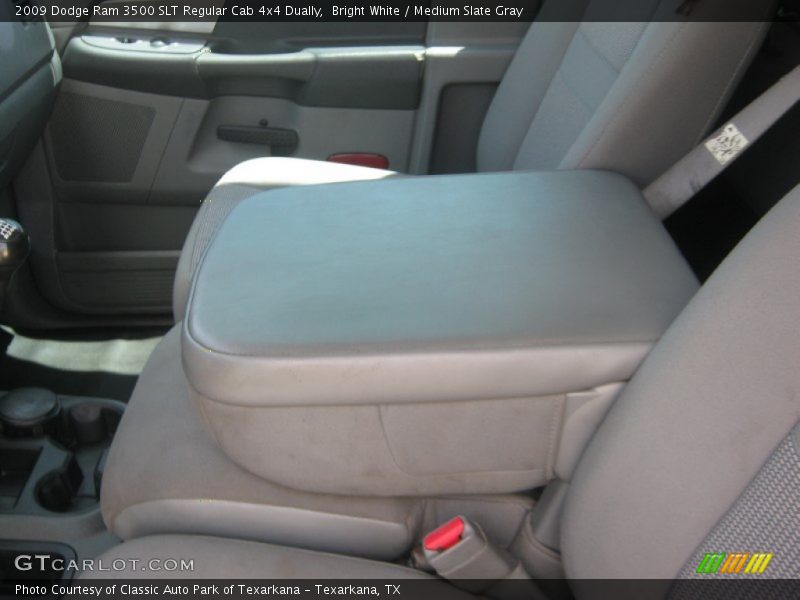 Bright White / Medium Slate Gray 2009 Dodge Ram 3500 SLT Regular Cab 4x4 Dually