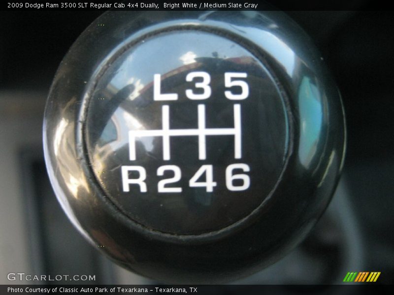 Bright White / Medium Slate Gray 2009 Dodge Ram 3500 SLT Regular Cab 4x4 Dually