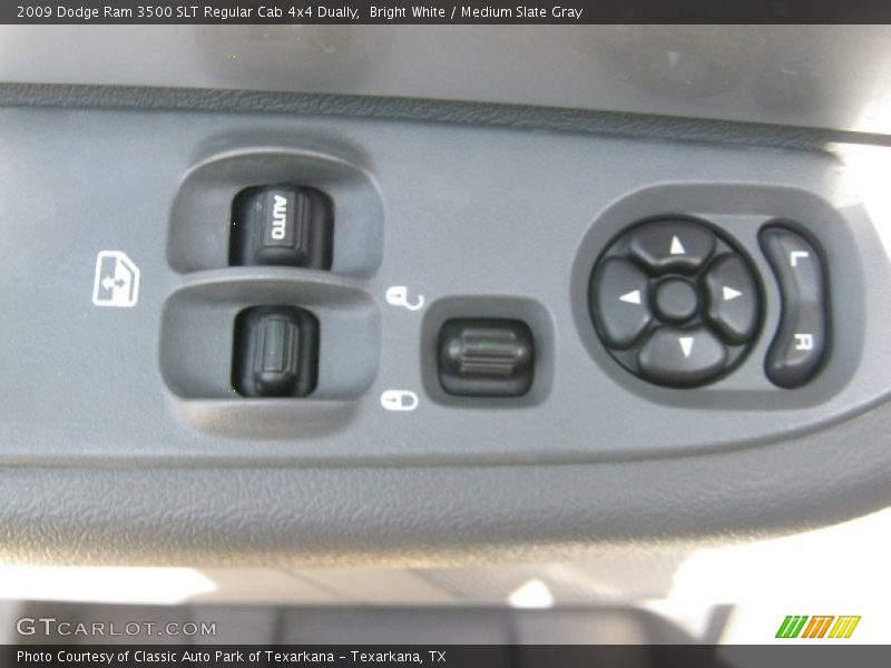 Bright White / Medium Slate Gray 2009 Dodge Ram 3500 SLT Regular Cab 4x4 Dually