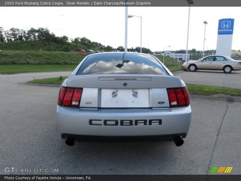 Silver Metallic / Dark Charcoal/Medium Graphite 2003 Ford Mustang Cobra Coupe